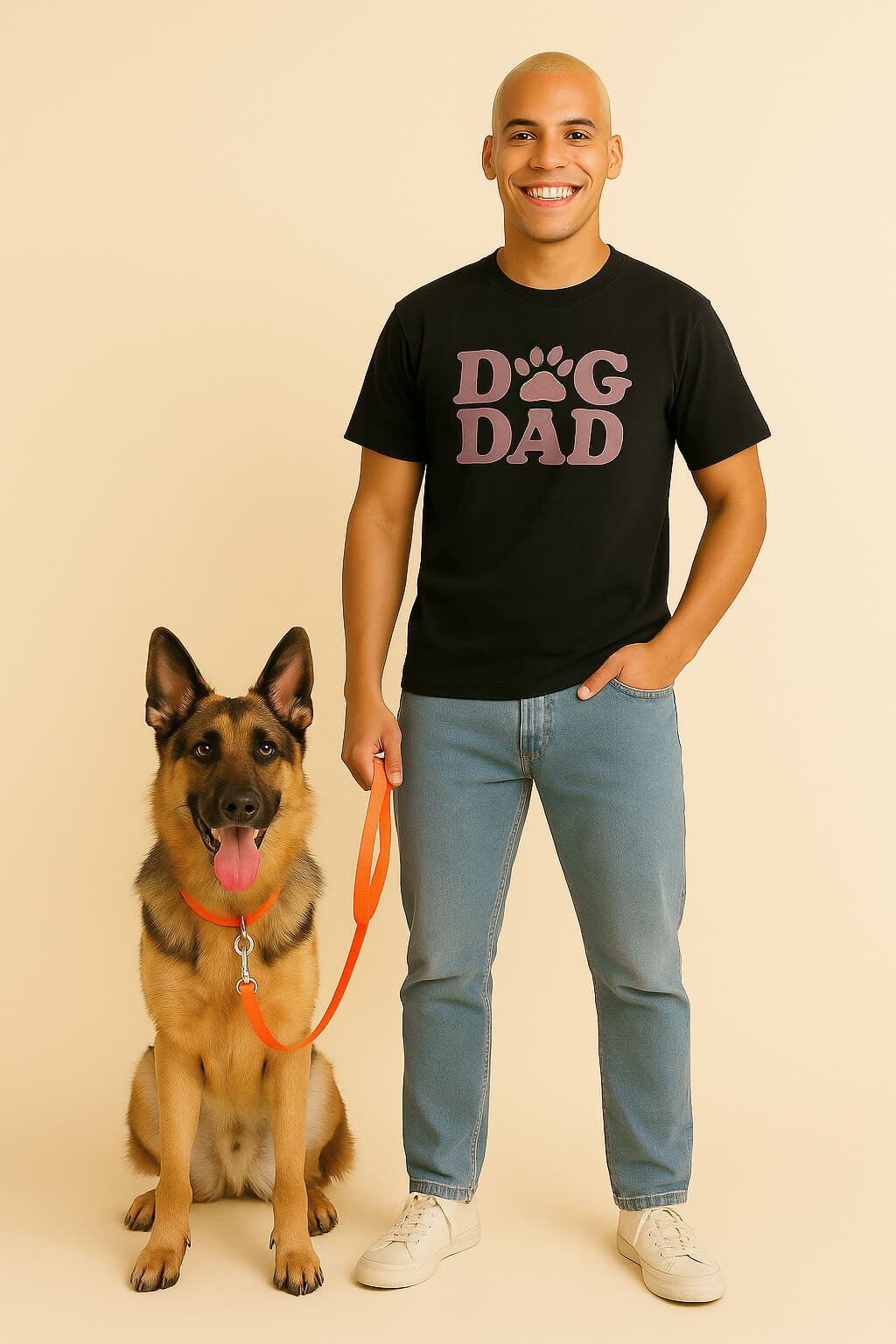 Soft Dog Dad T-Shirt