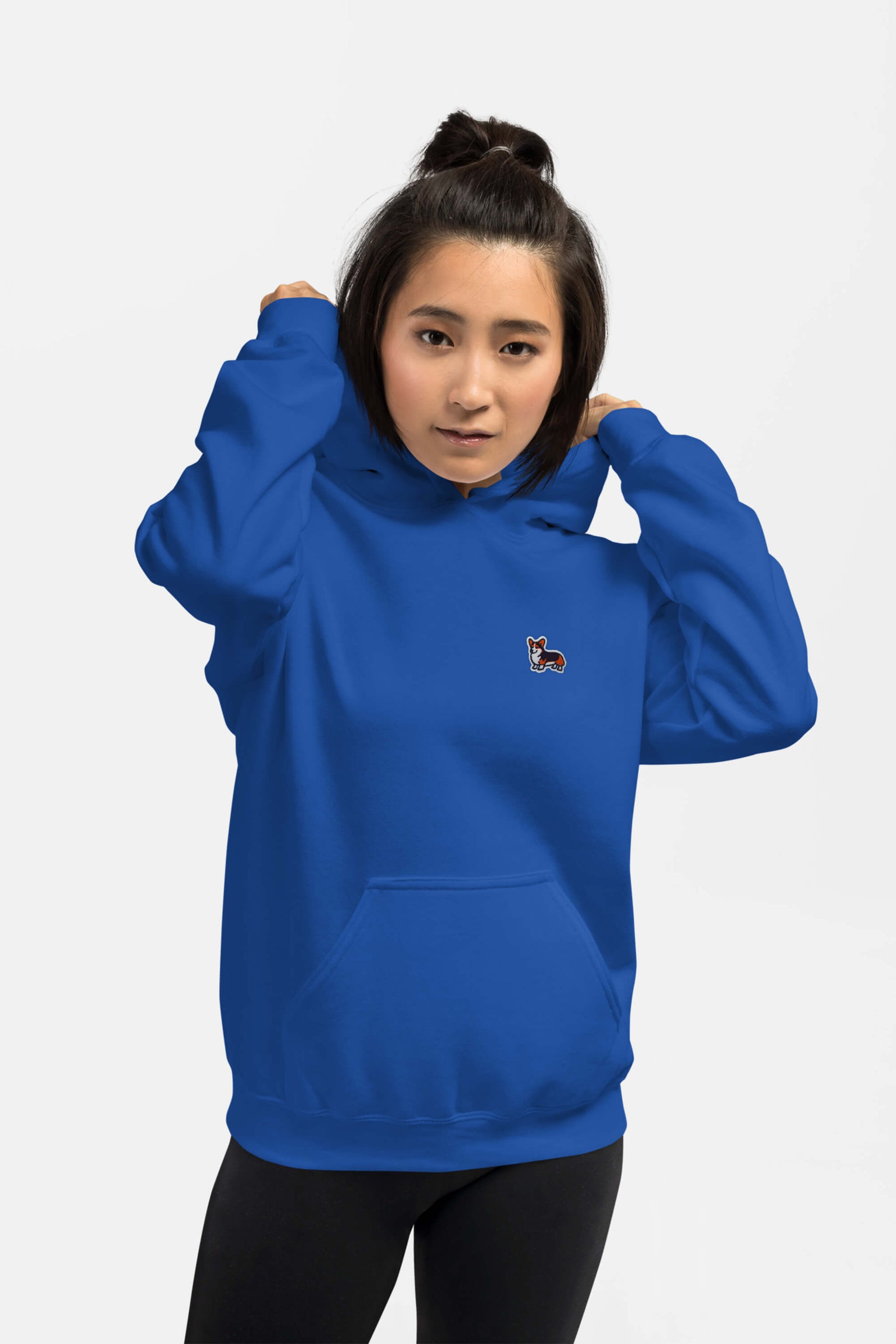 Classic Tricolor Corgi Sidekick Unisex Hoodie