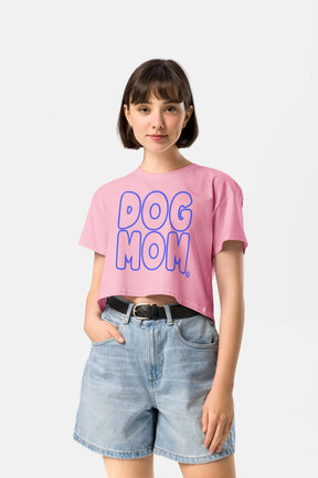 Oversized Dog Mom Crop Top