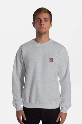 Premium Corgi Pocket Pal Unisex Sweatshirt