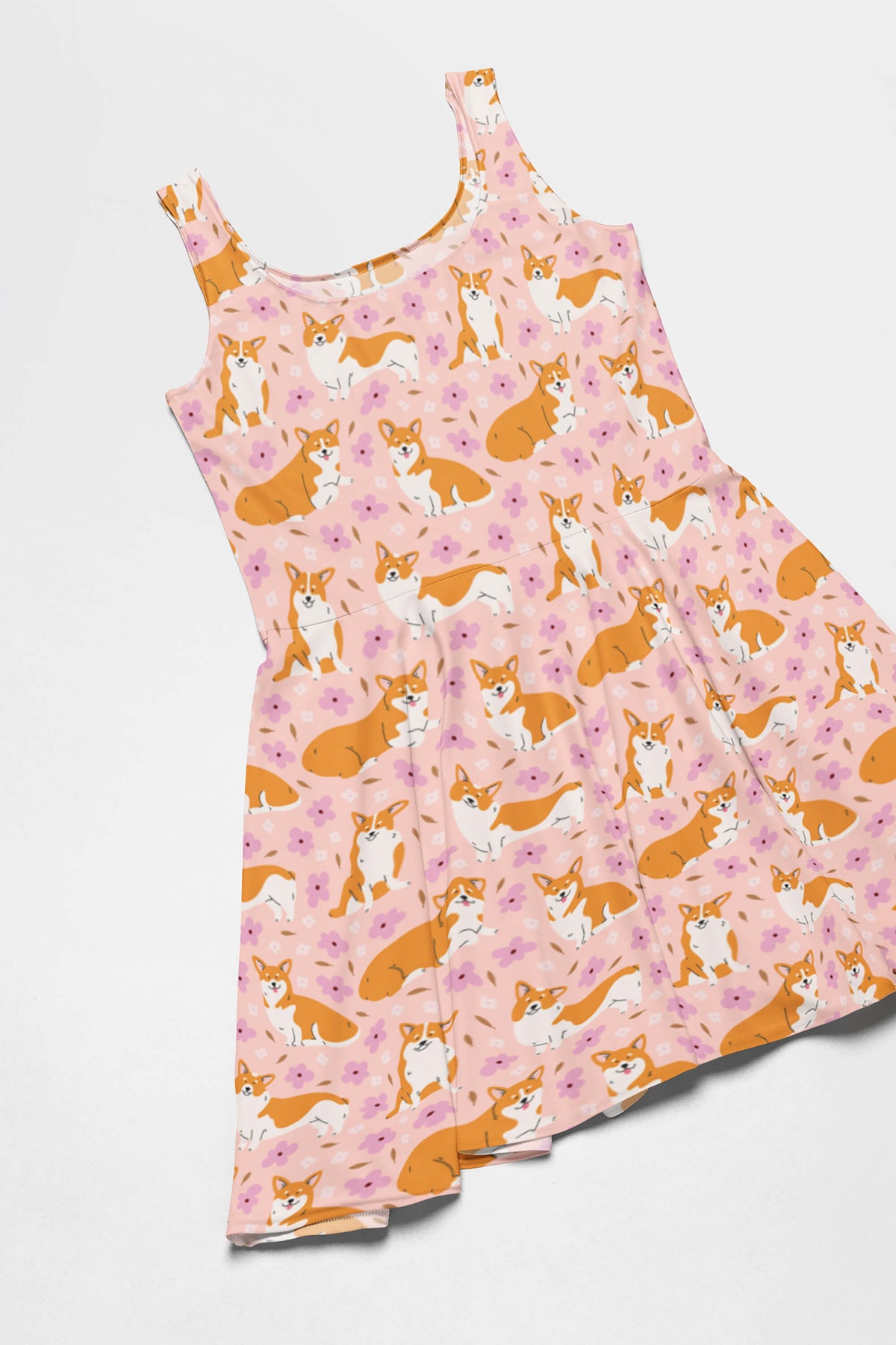 Adorable Corgi Summer Dress