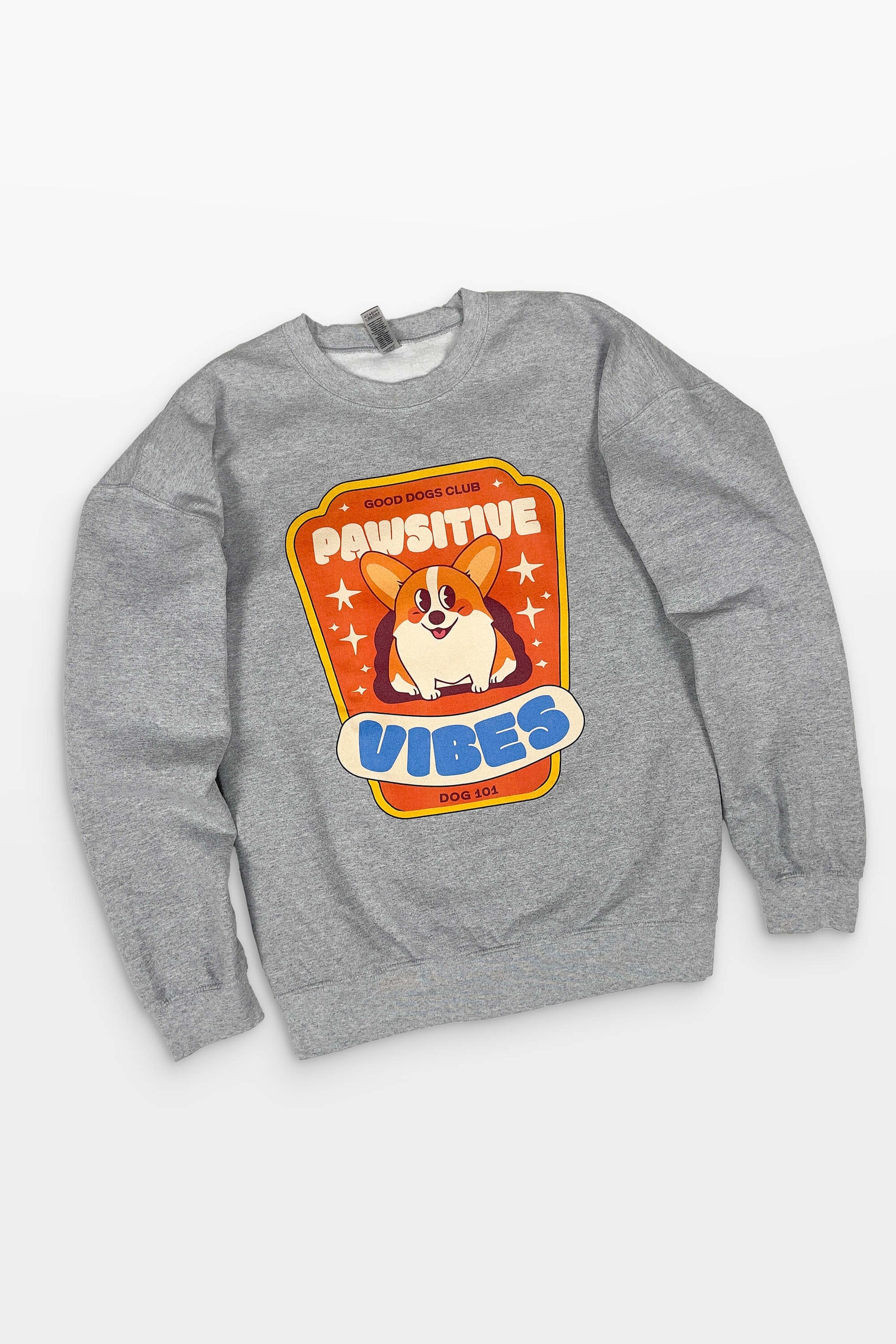 Pawsitive Vibes Corgi Premium Sweatshirt