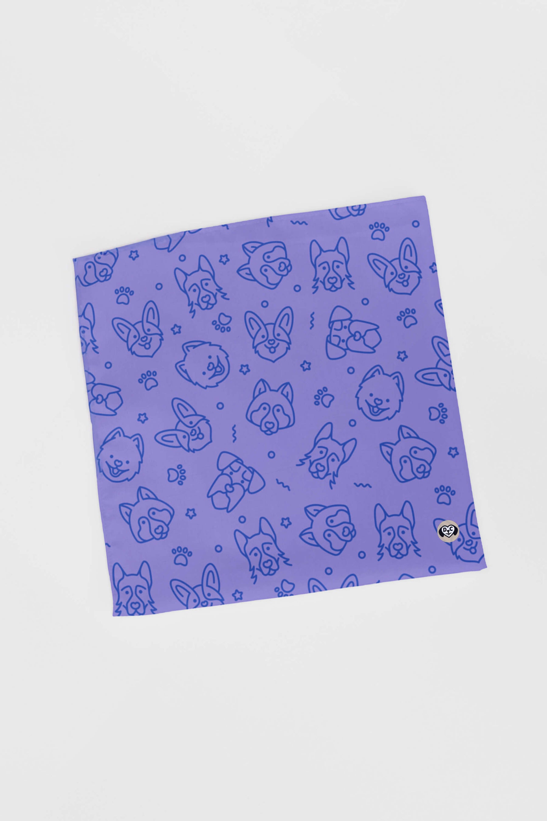 Lavender Dog Art Pet Bandana