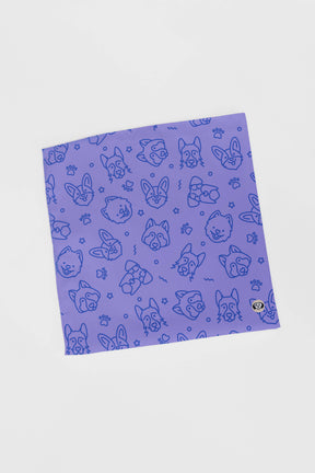 Lavender Dog Art Pet Bandana