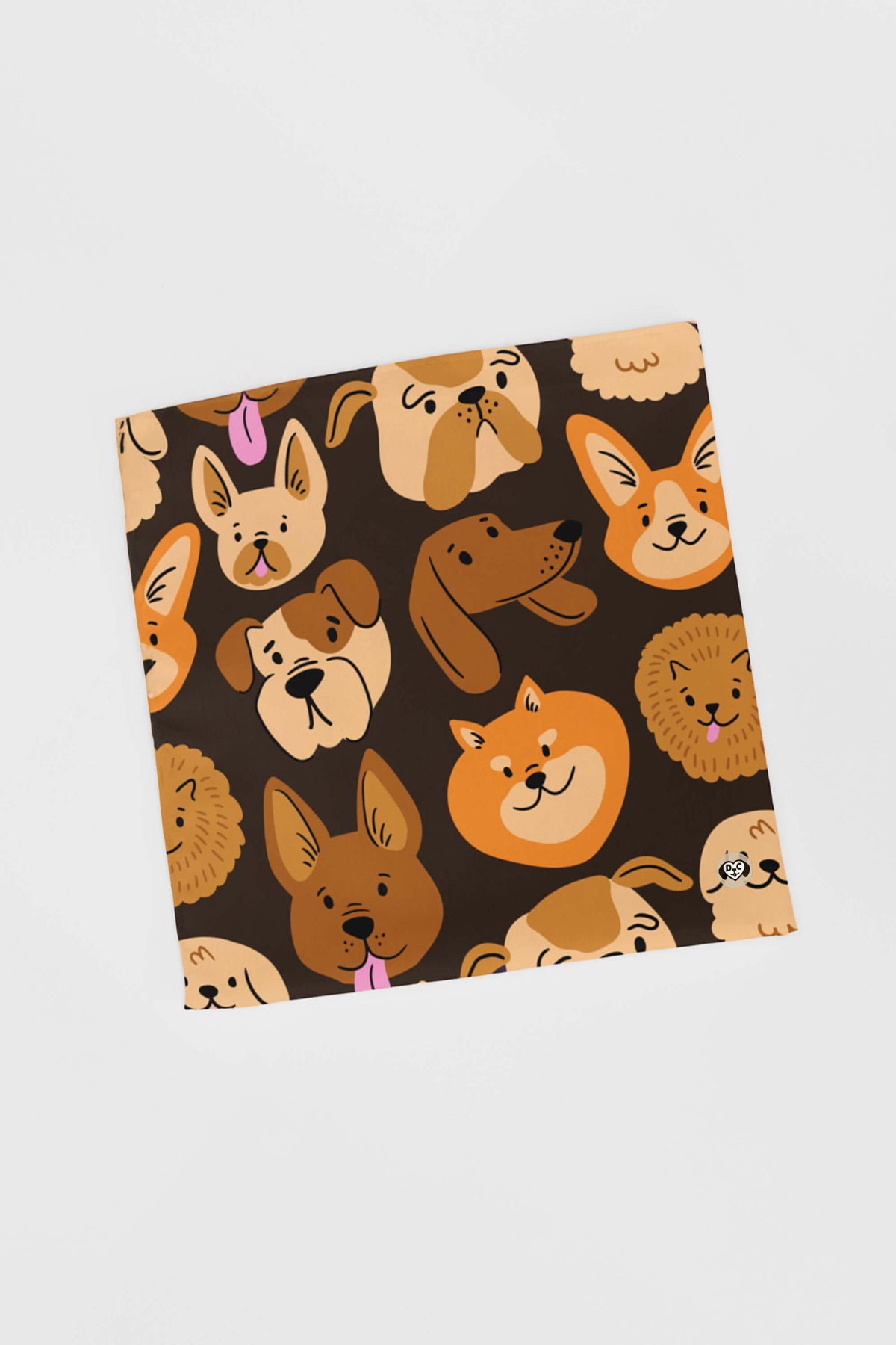 Chocolate Furry Friends Pet Bandana