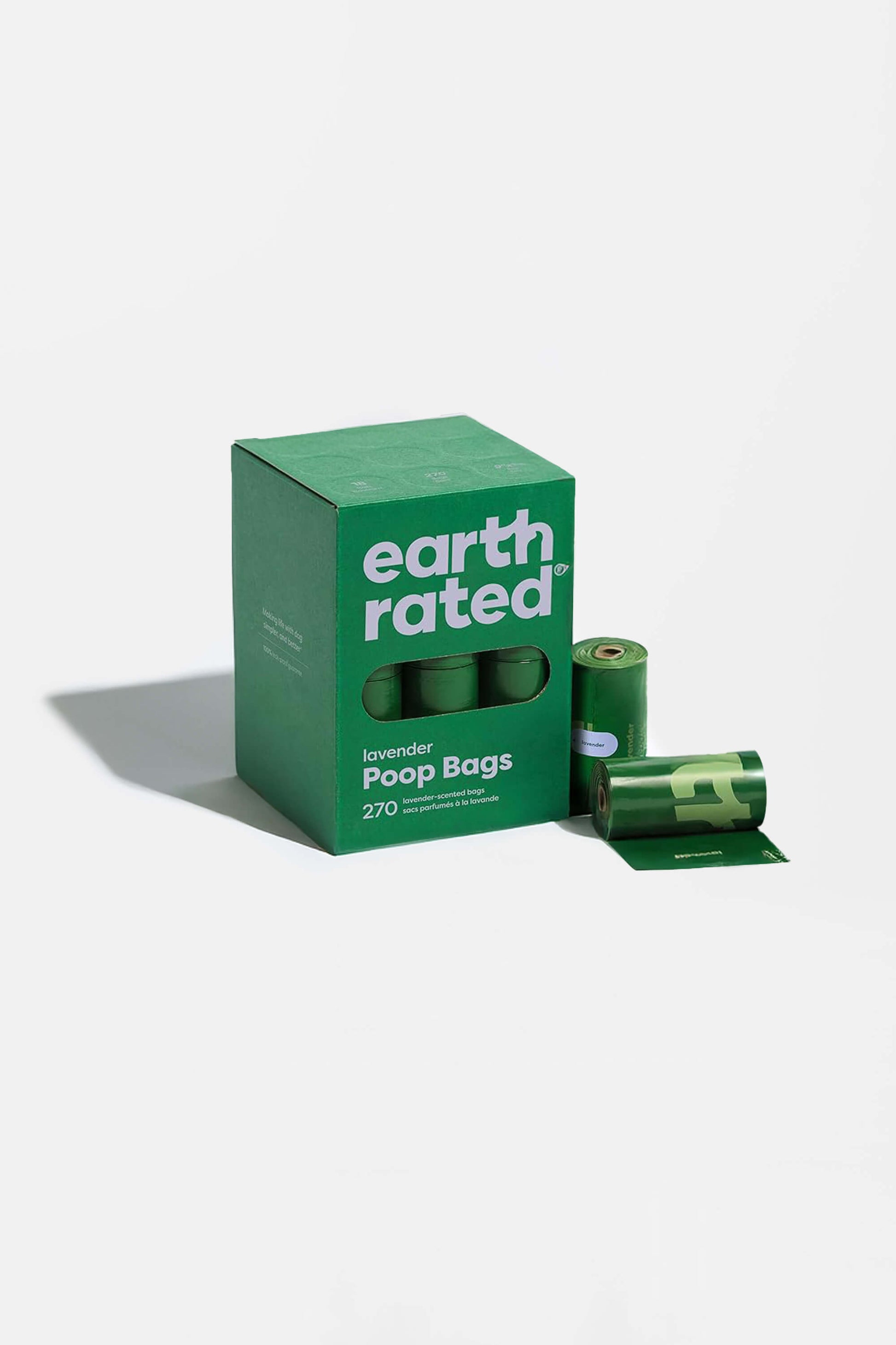 Extra Thick Earth Rated Poop Bags (Lavender Scented), 270 Count - Dogloverclothing.com