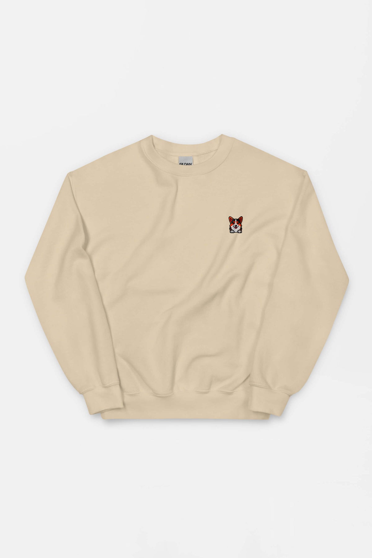 Premium Tricolor Corgi Pocket Pal Unisex Sweatshirt