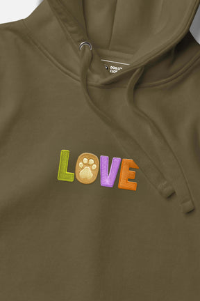 Super Soft Dog Love Hoodie