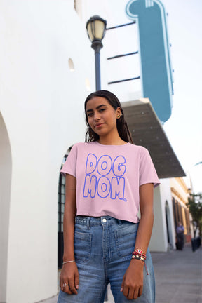 Oversized Dog Mom Crop Top