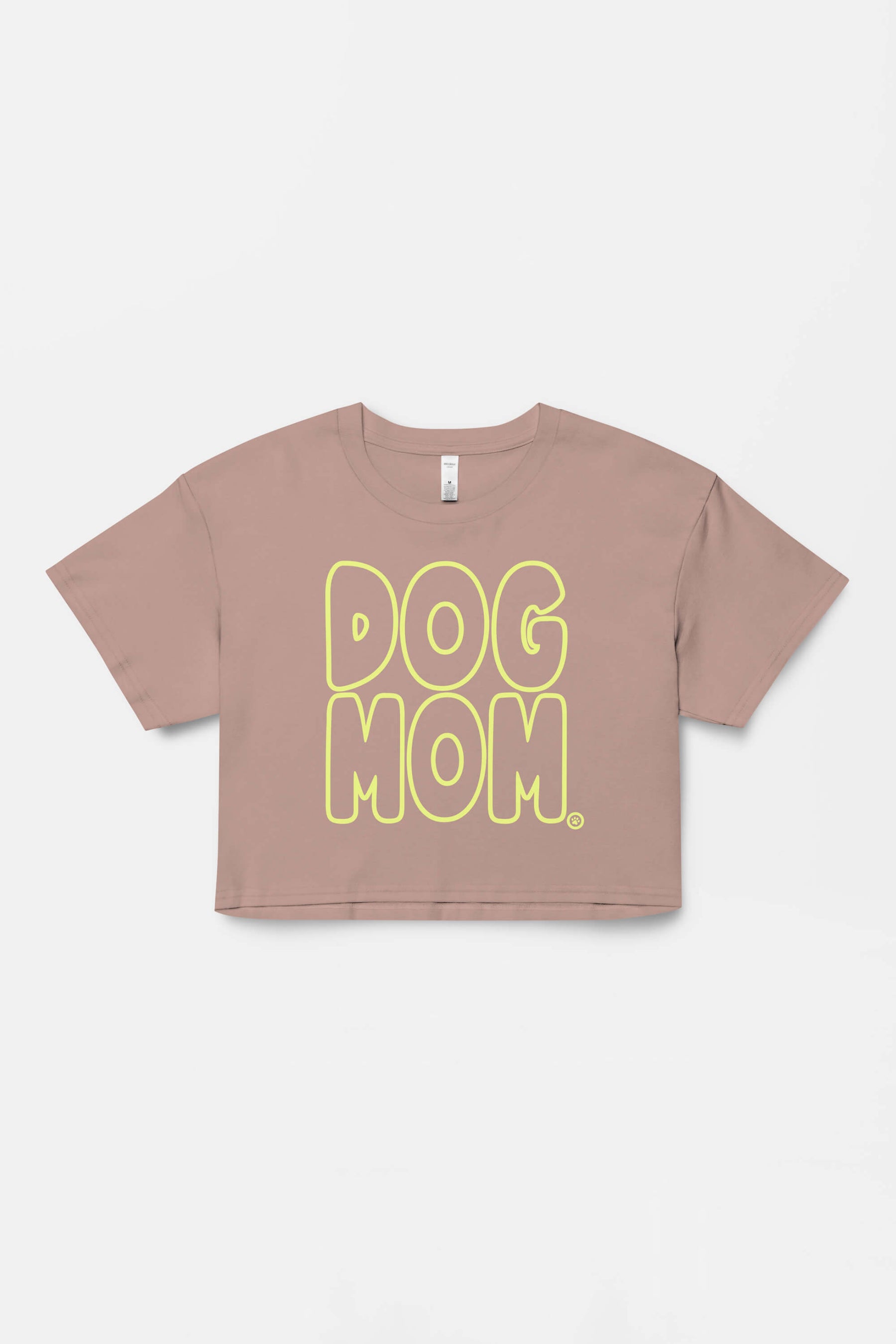 Oversized Dog Mom Crop Top