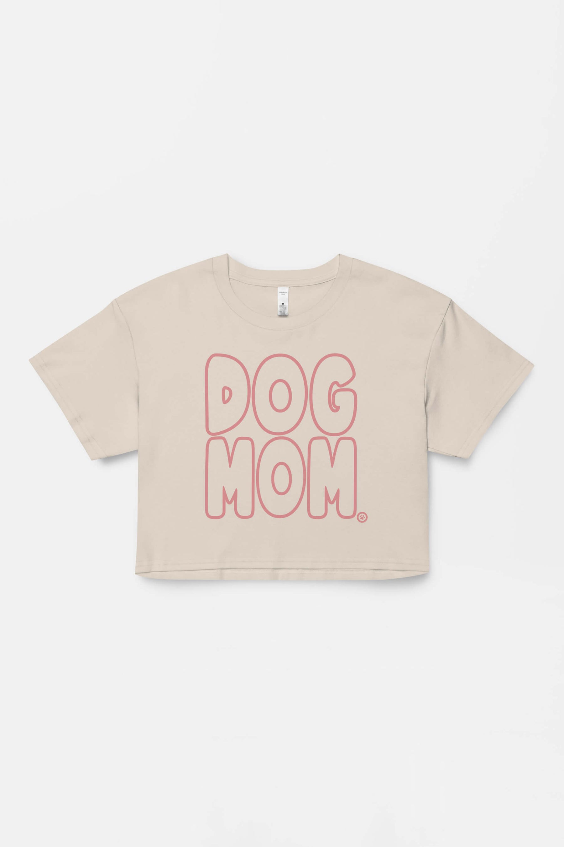 Oversized Dog Mom Crop Top