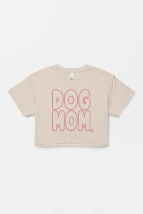 Oversized Dog Mom Crop Top