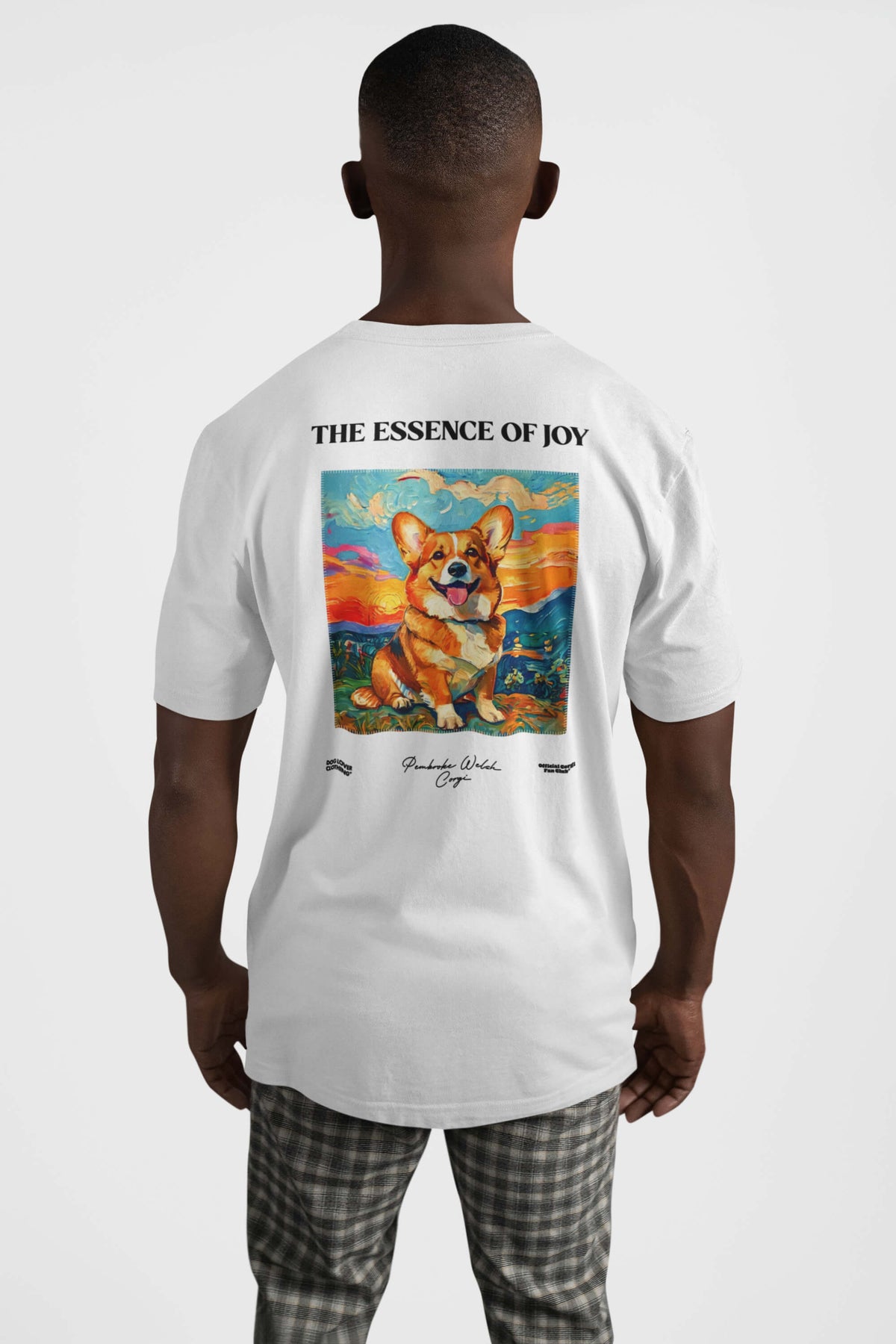 Poetic Corgi Joy T-Shirt