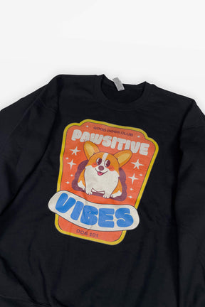 Pawsitive Vibes Corgi Premium Sweatshirt