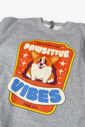 Pawsitive Vibes Corgi Premium Sweatshirt