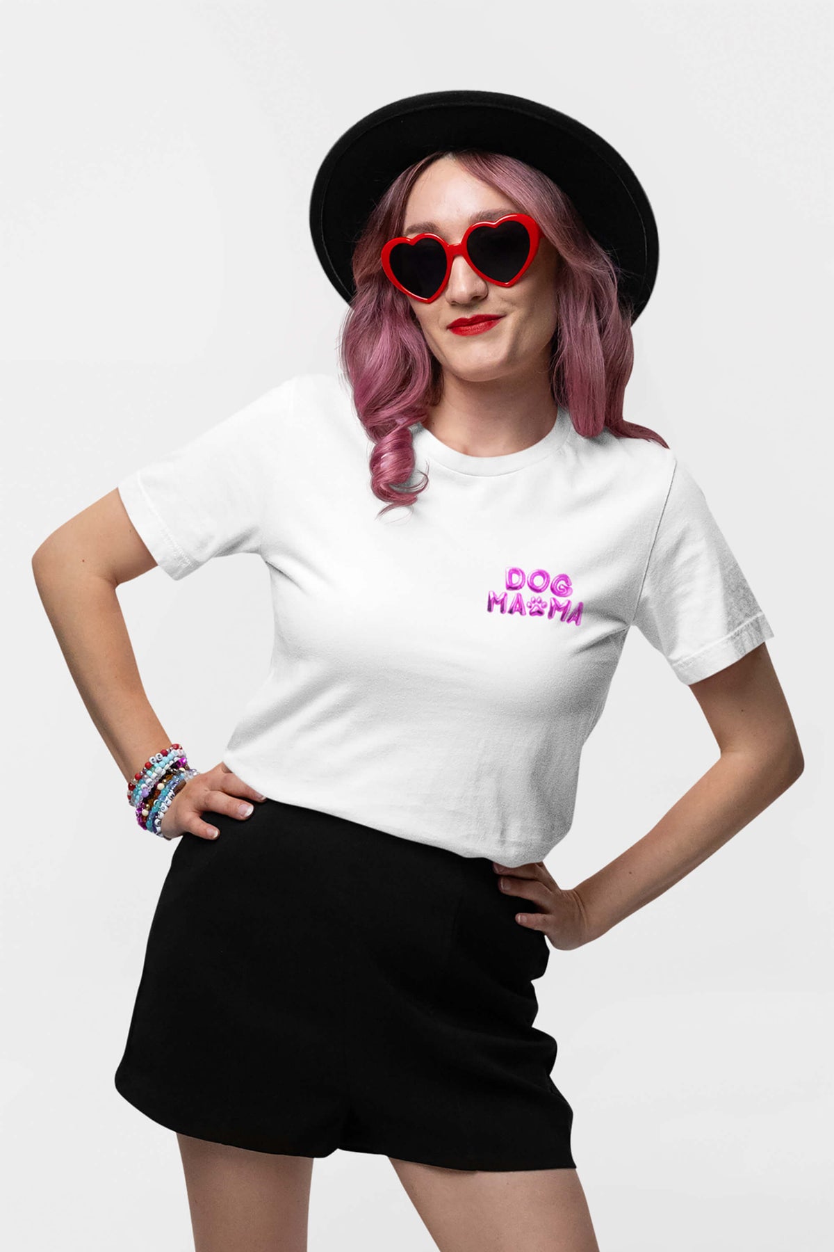 Ultra Soft Dog Mama Balloon T-Shirt