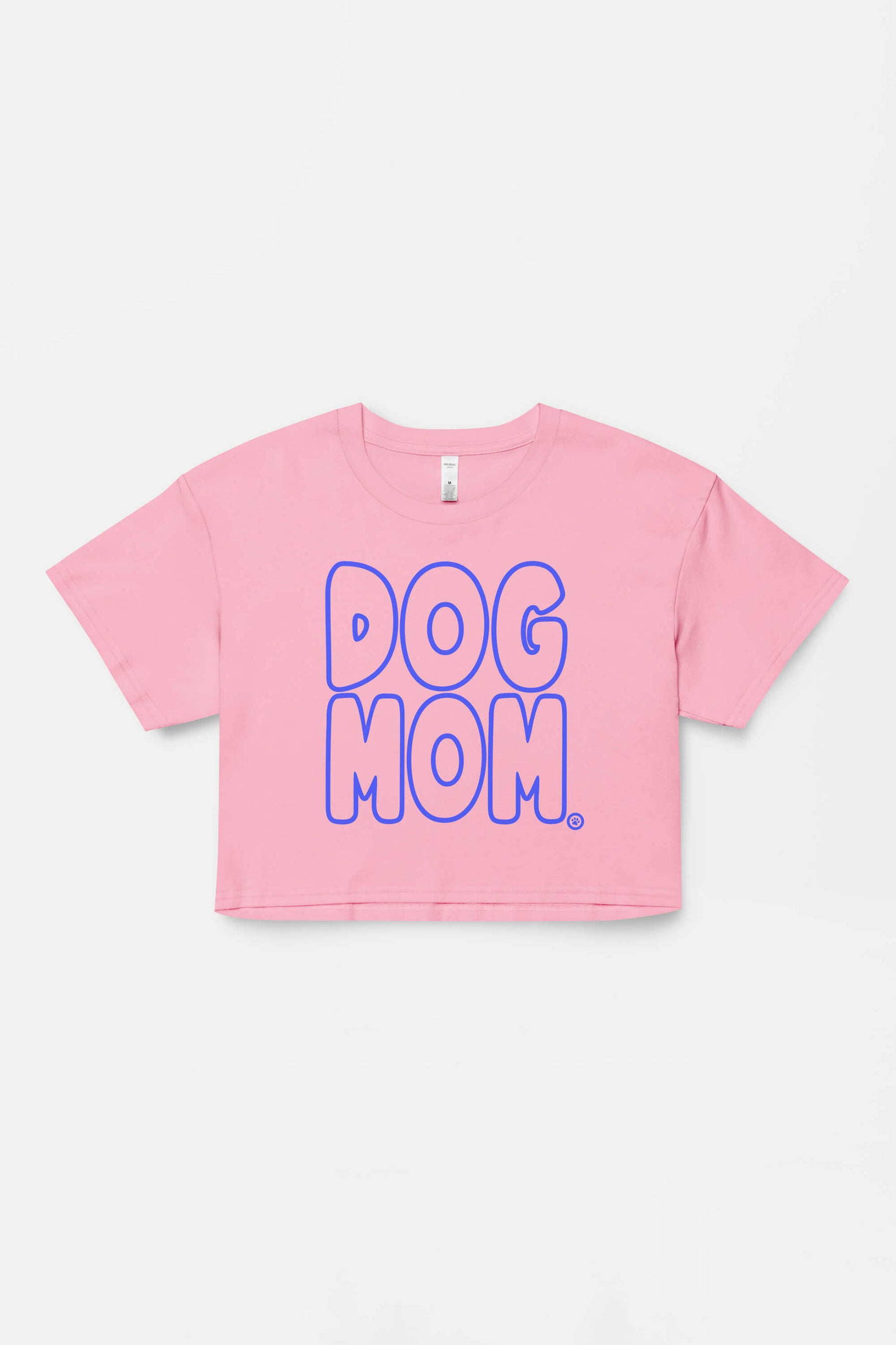 Oversized Dog Mom Crop Top