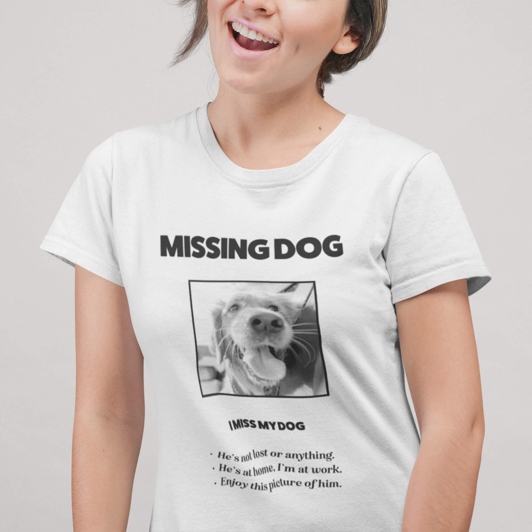 I Miss My Dog Unisex T-Shirt