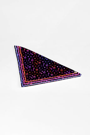 Playful Neon Pet Bandana