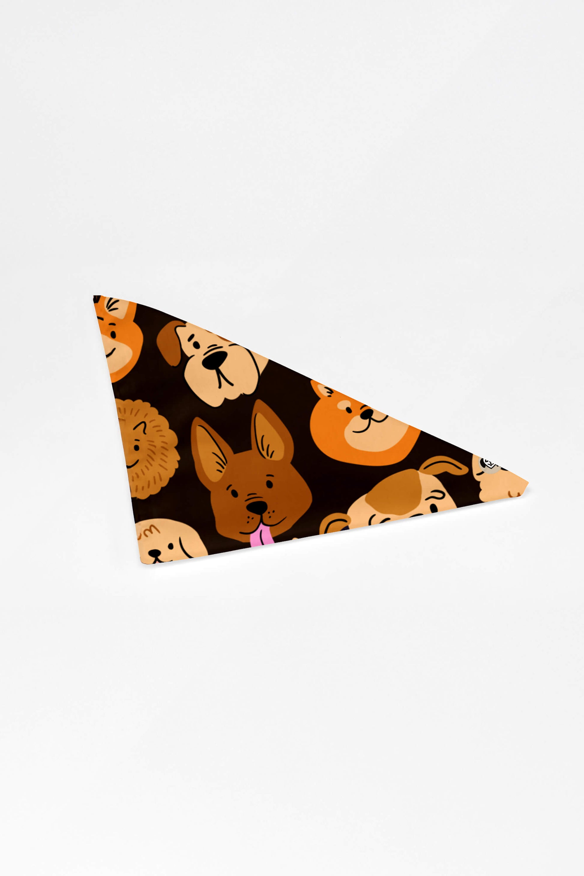 Chocolate Furry Friends Pet Bandana - Dogloverclothing.com
