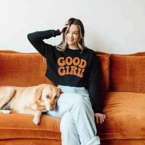 Good Girl Crop Sweatshirt