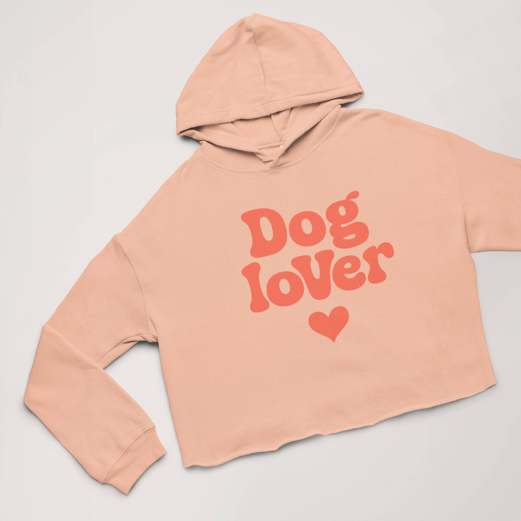 Dog-Lover Crop Hoodie