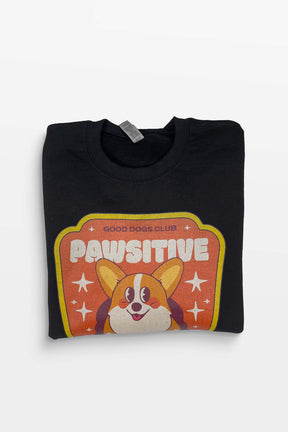 Pawsitive Vibes Corgi Premium Sweatshirt