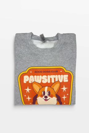 Pawsitive Vibes Corgi Premium Sweatshirt