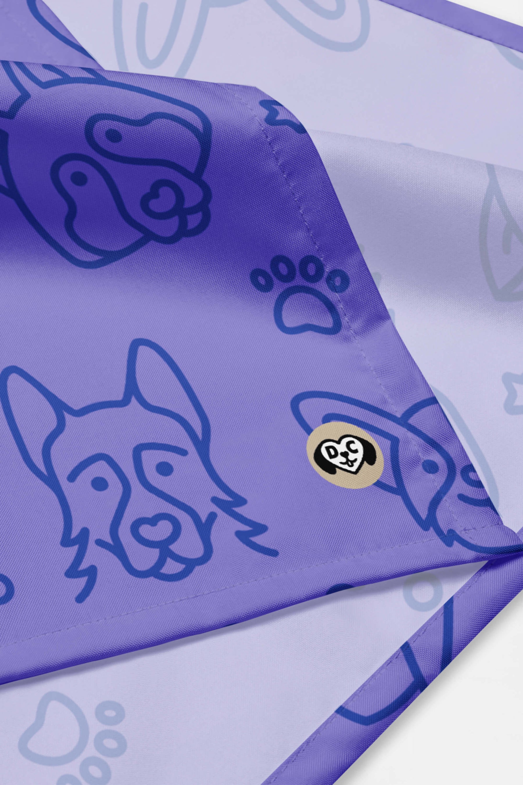 Lavender Dog Art Pet Bandana