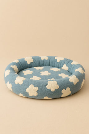 Super Soft Cloud Dog Bed 30", Plush & Anti Slip Bottom
