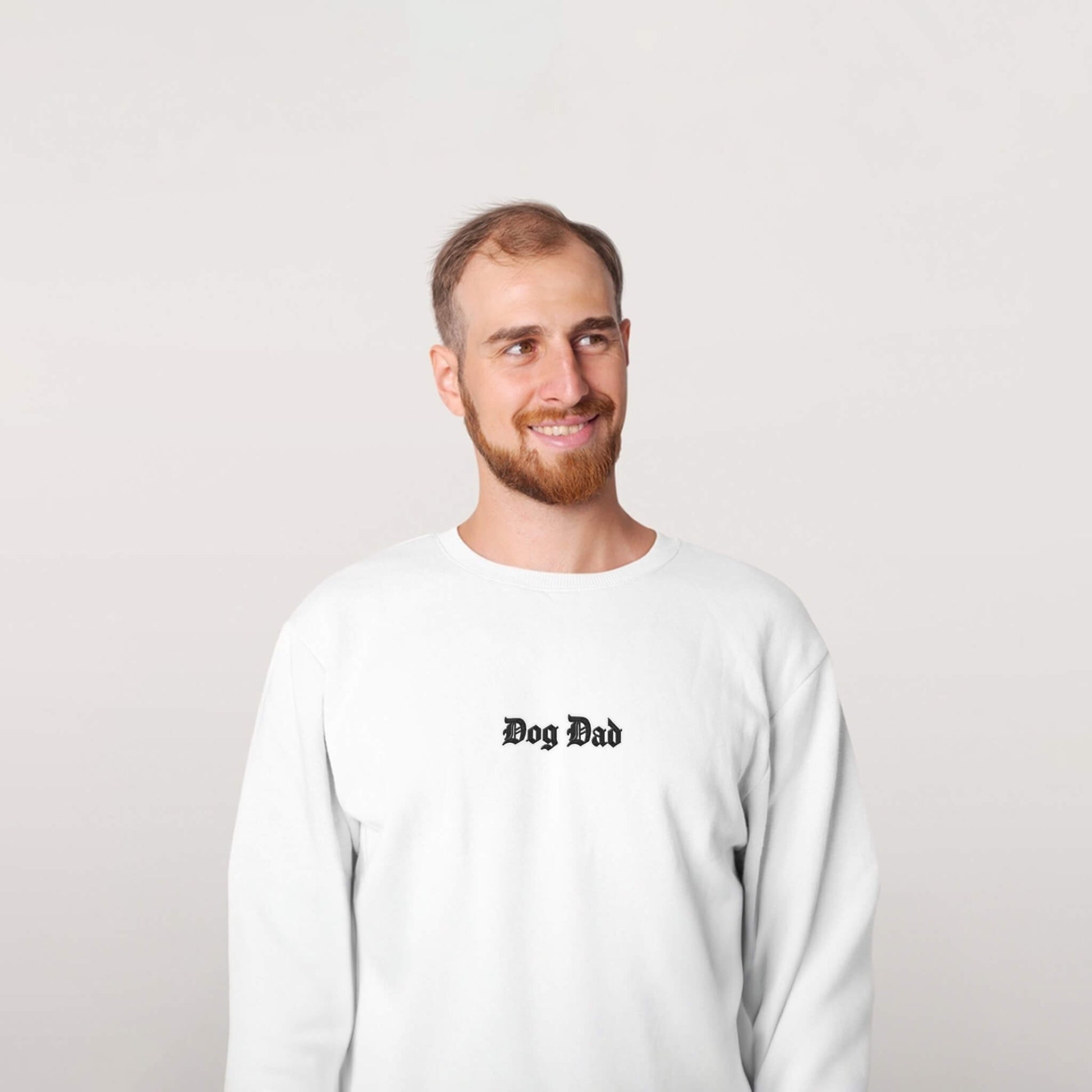 Dog Dad Embroidered Sweatshirt - Dogloverclothing.com