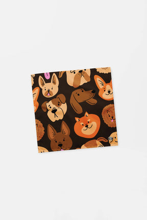 Chocolate Furry Friends Pet Bandana