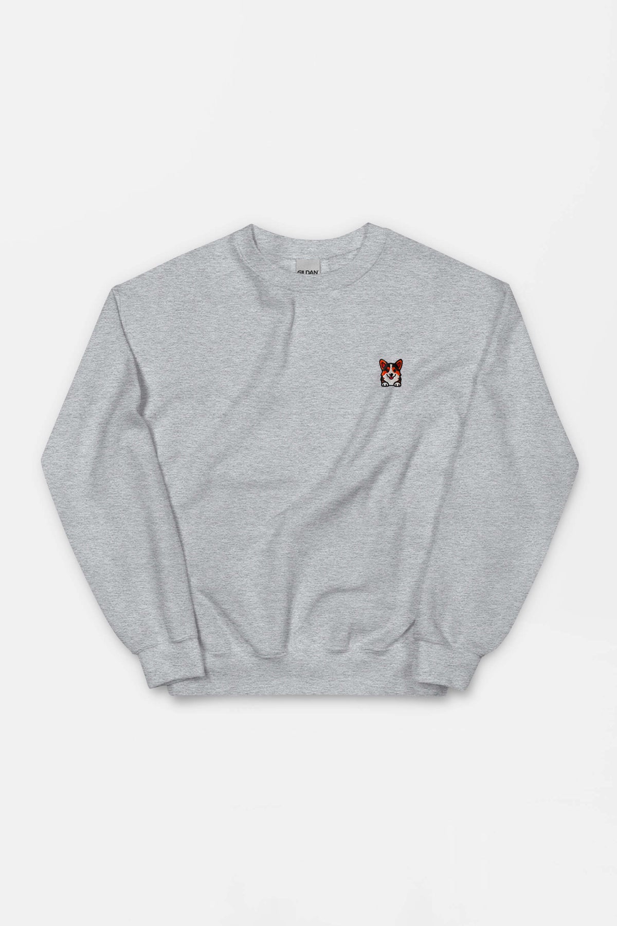 Premium Tricolor Corgi Pocket Pal Unisex Sweatshirt