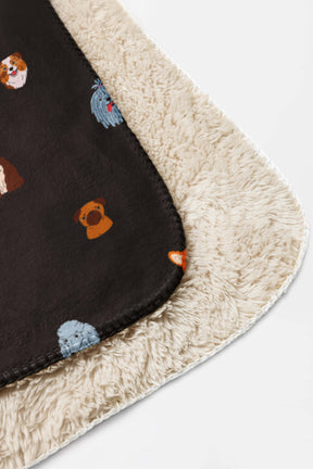 Doggy Dreams Ultra Plush Sherpa Blanket