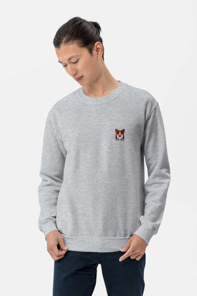 Premium Tricolor Corgi Pocket Pal Sweatshirt - Dogloverclothing.com