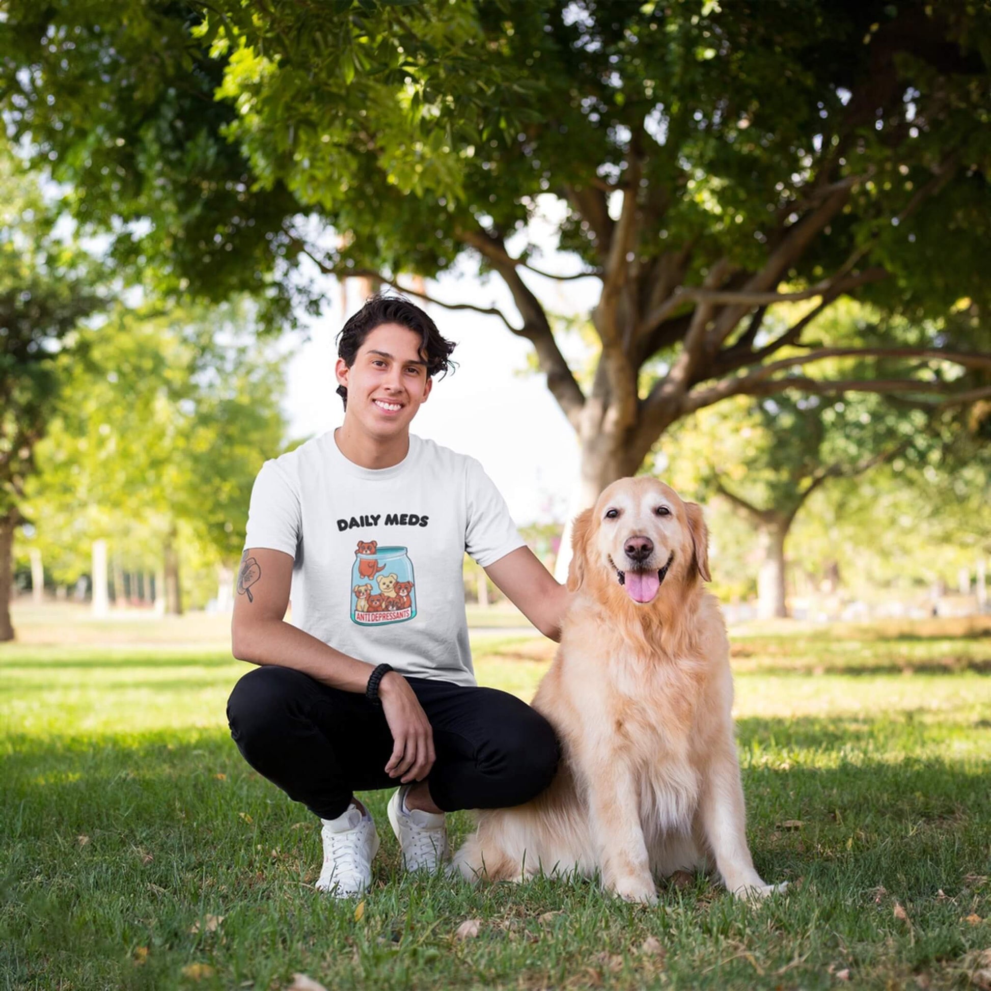 Daily Meds Unisex T-Shirt - Dogloverclothing.com