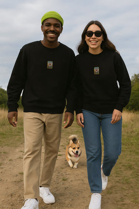 Exclusive Corgi Couture Embroidered Sweatshirt