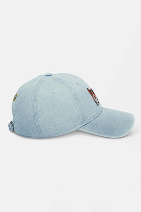 Premium Tricolor Corgi Denim Cap - Dogloverclothing.com
