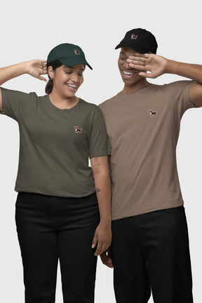 Tricolor Corgi Tail-Wagger T-Shirt